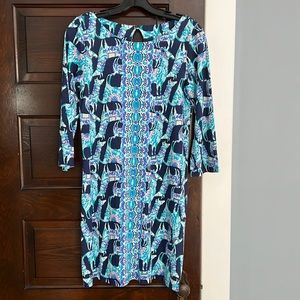 Lily Pulitzer Bay Dress - Bright Navy Alpaca My Bags